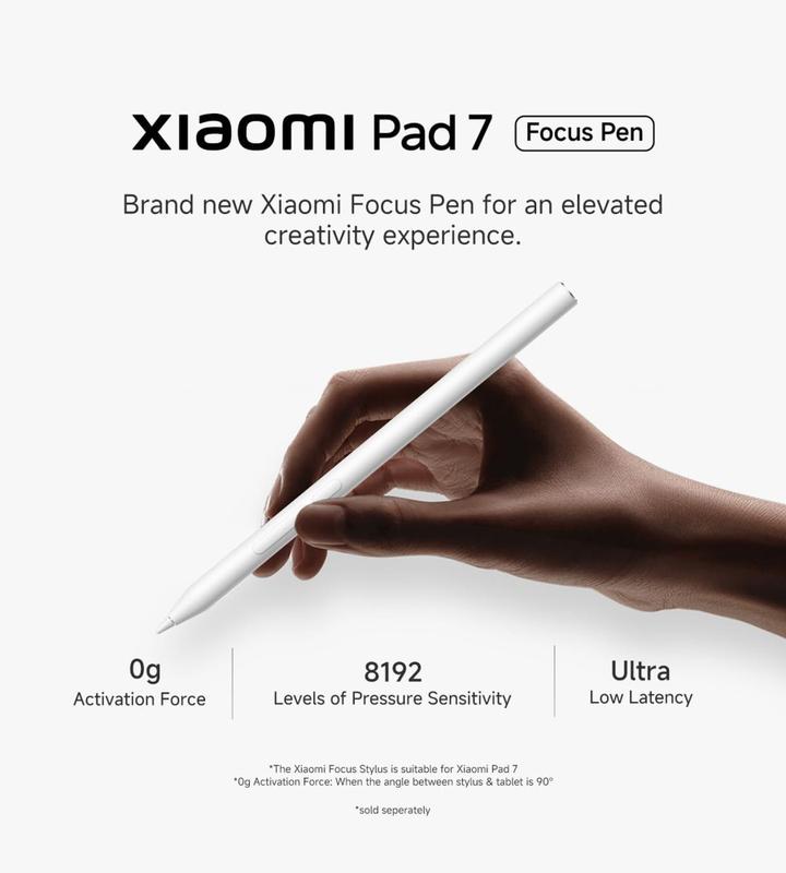 Caneta Xiaomi Pencil Focus Pen Original (BHR9413CN) para Pad 6S
